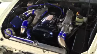 Mazda RX-8 swapped 1Jz Engine Conversion (Engine Bay)