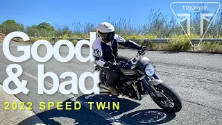 2022 Triumph SPEED TWIN 1200 1-month OWNER'S REVIEW [Spoiler: it’s AWESOME!]