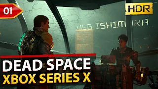 Dead Space Remake Gameplay Walkthrough - Part 1. No Commentary [Xbox Series X HDR]