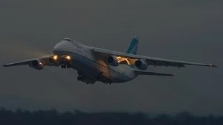 ADB Antonov-124 at ZRH ( WONDERFUL SOUND )