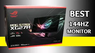 Best 144Hz Gaming Monitor in ( 2024 Updated links ) | Asus ROG Strix XG27AQ