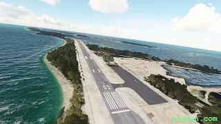 Bahamas | Exuma | Norman's Cay Airport MYEN | DRONE | MiGMan's World Tour for Microsoft Flight Sim