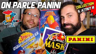 On parle images PANINI - Collection de FOU !!! Album - Cobra - MASK - les Crados - BackinToys