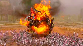 Chaos Dwarfs Death Animations. Total War Warhammer 3