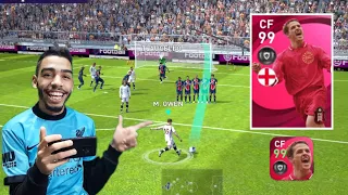 Iconic Moment M.OWEN 99 Rated  Review 🔥 this guy is a beast 😱 pes 2021 mobile