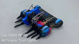 Vapor Trail’s explosive debut at NHRL’s new bots event!