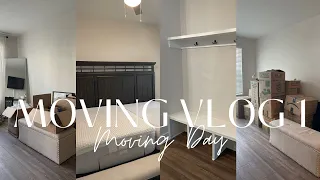 MOVING VLOG 1| Moving Day, Target Run, & Lots of Packages!