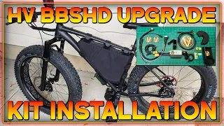 BBSHD Mid Drive motor upgrade installation - Install the High Voltage upgrade kit for the BBSHD