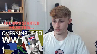 British Guy Reacts to WW1 - Oversimplified (Part 1)