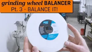 How to Balance a Surface Grinder Wheel!