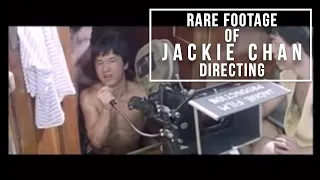 RARE FOOTAGE OF JACKIE CHAN DIRECTING - Project A 2, Police Story 2, Miracles, Armour of God 2 etc.