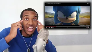 THEY ACTUALLY GOT THE EYES RIGHT | Cartoon Sonic in Sonic 2019 Trailer Reaction