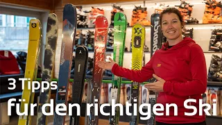 Experten-Tipp: Wie finde ich die richtigen Ski?