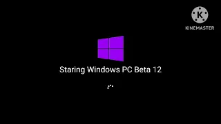 Staring Windows pc beta 12 startup shutdown