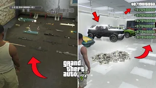 How To Get unlimited Money & Rare Weapons in GTA 5 Story Mode (Money,Weapons,Rare Cars)