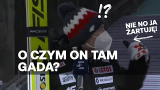 Kamil Stoch przerwał wywiad, kiedy usłyszał, co powiedział Piotr Żyła!