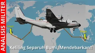 Dramatis dan Penuh Tantangan, Pesawat Buatan Indonesia ini Kelilingi Separuh Bumi