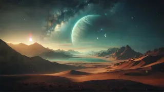 Forgotten Planet | SciFi Ambient Music for Background, Sleep, Stress, Work, Study, Relaxing.