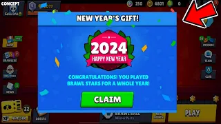 🤬CURSED 2024 GIFTS IS HERE?!!!🎁🎁🎁|Brawl Stars FREE REWARDS 🍀|Concept
