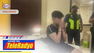 Lalaki pinaghihinalaang nasa impluwensya ng ilegal na droga nagwala sa lobby ng isang hotel sa Cubao