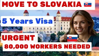 URGENT ‼️ OVER 80,000 SKILLED WORKERS NEEDED IN SLOVAKIA 🇸🇰 || VISA SPONSORED JOBS