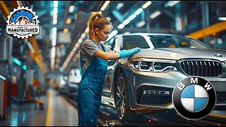 The SECRETS of the 2024 BMW 5 Series Production: Dingolfing Germany Car Factory