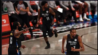 Brooklyn Big Three Makes Return! KD Struggles, Harden Dishes & Kyrie Scores It! Nets Vs BullsI FERRO