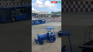 Airport Tractor Indigo Flight Luggage