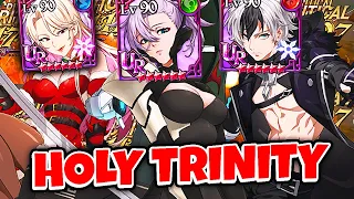 FINALLY META?! USING HOLY TRINITY OF DAMAGE FOR CATASTROPHE TEAM!! | Seven Deadly Sins: Grand Cross