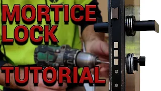 Step by Step - How to install a Mortice Lock for Beginners
