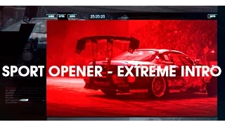 Sports Opener / Extreme Intro ( After Effects Template )