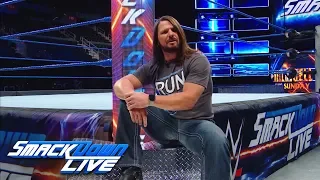 AJ Styles gets candid about his match with Samoa Joe: SmackDown LIVE, Sept. 11, 2018