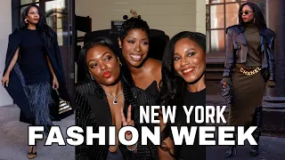 the girls and the glitterati are back for new york fashion week ✨