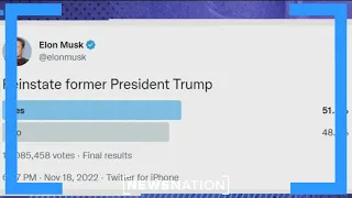 Abrams: Elon Musk made right move letting Trump back on Twitter  |  Dan Abrams Live