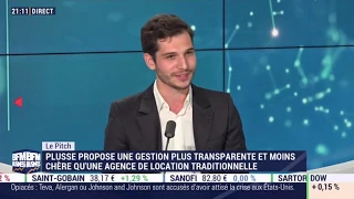 Plusse : Agence gestion locative digitale sur BFM Business