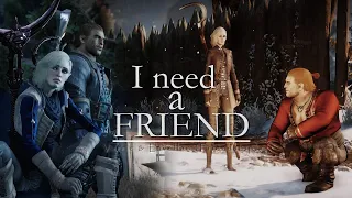 I need a friend // Varric & Lavellan (Friendship) -  [DA:I]