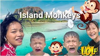 FAMILY ISLAND ADVENTURE WITH FARTING MONKEYS!!