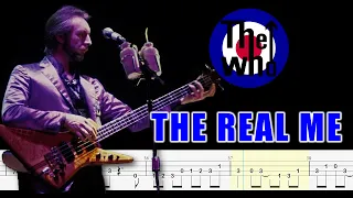 The Who - The Real Me (Bass Tabs + Tutorial) By John Entwistle