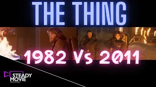 The Thing (1982) comparison with The Thing (2011)