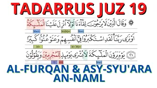 TADARRUS JUZ 19 [AL-FURQAN~Asy-SYU'ARA~An-NAML] One Day One Juz