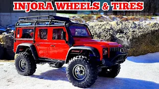 Traxxas Trx4m Injora Wagon Wheels and tires
