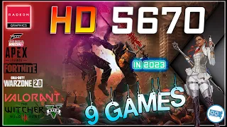 HD 5670 in 9 Top GAMES | 2023