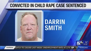 Man convicted in child rape case sentenced