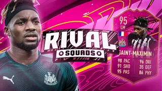 FIFA 21 Rival Squads!!! 95 Futties Allan Saint-Maximin!!!