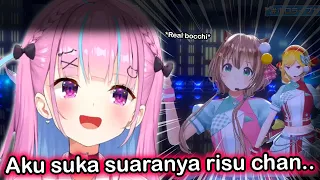 Reaksi Aqua Ketika Bingung Kenapa Bisa Bagus Melihat Risu Pake Suara Ayunda..