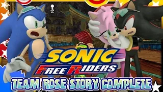 Sonic Free Riders - Team Rose Story COMPLETE w/Bodycam