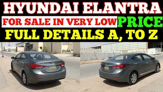 hyundai elantra for sale second hand car market riyadh saudi arabia