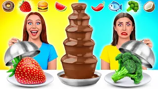 Emojis Comida Desafío | De Fuente De Chocolate por Multi DO Challenge