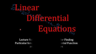 Lecture 11_Short Cut Method for Product of Exponential Function with Function in x and Examples