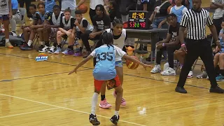 King Bacot VS "Baby Iverson" Deloni Pughsley! NEO Youth Elite Camp